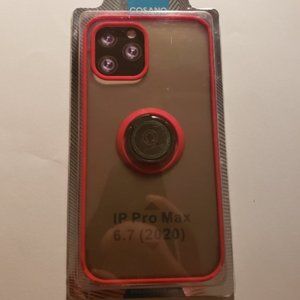 Cosano Apple iPhone 12 Pro Max Case With Ring Holder